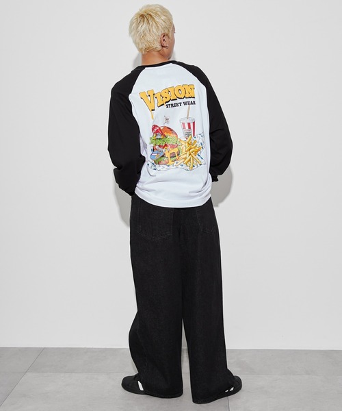 WEGO BOYNEXTDOOR ラグラングラフィックロングTシャツ ロンT M