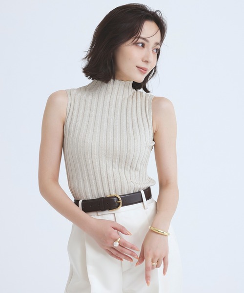 anuans（アニュアンス） ベルト ワイドレザーベルト レディース