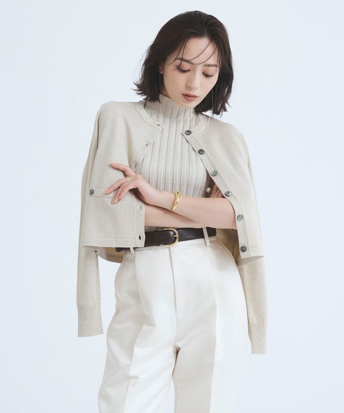 anuans ワイドレザーベルト　ゴールド×ブラウン anuans ワイドレザーベルト ゴールド×ブラウン anuans ワイドレザー