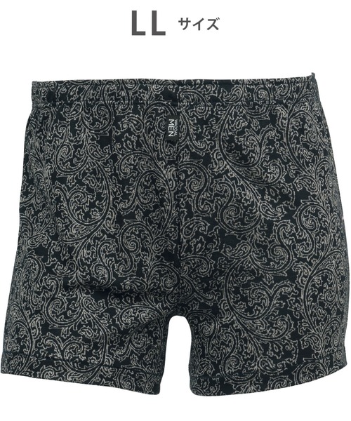 こば　トランクス ワコールメン ボタン開閉の手間なし！【らく窓パンツ】 トランクス（前