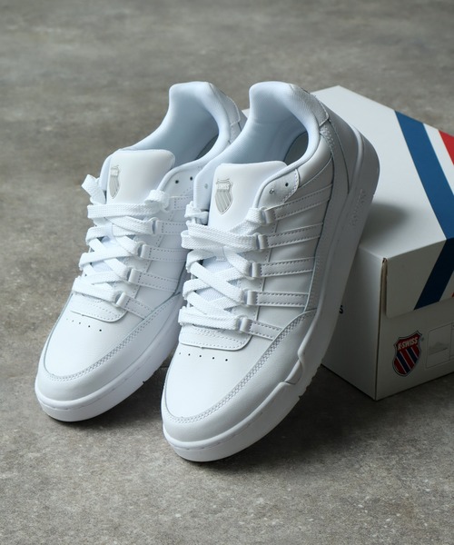 K-SWISS スニーカー 「K-SWISS/ケースイス」切替 レースアップ