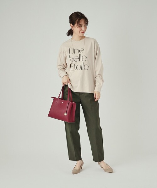 ◆ROUGE ET LE NOIR◆LOEWY BAG◆日本未入荷◆送料無料 SHOO・LA・RUE トートバッグ 「軽量/2WAY」デイリーにも通勤にも