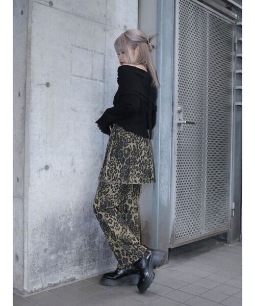 jouetie（ジュエティ） パンツ プリーツスカートレイヤードパンツ