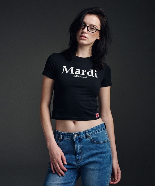 Mardi Mercredi tシャツ CROPPED TSHIRT MARDI CLASSIC