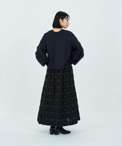 ブラウス シャツ 「2WAY」ウールシルクギャバジンブラウス レディース LOISIR ブラウス シャツ 「2WAY」ウールシルクギャバジン
