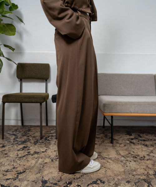 Nora Lily パンツ 「Nora Lily」1 Tuck Wide Pants(UNISEX