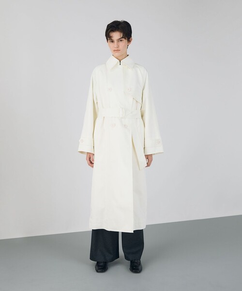 haruka美品 DES PRES トレンチコート DES PRES（デプレ） トレンチコート コート ポリエステルスムース