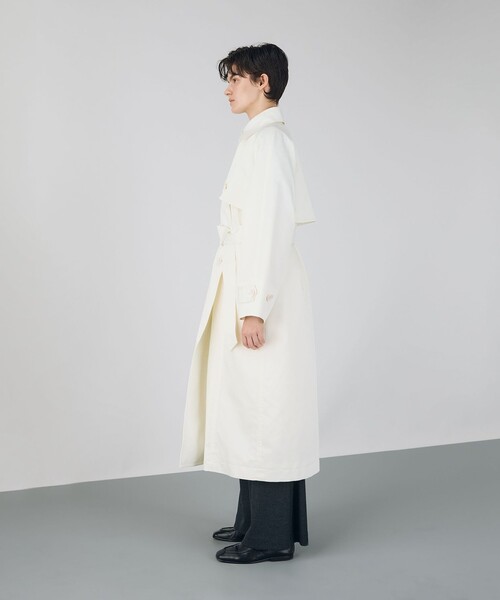 haruka美品 DES PRES トレンチコート DES PRES（デプレ） トレンチコート コート ポリエステルスムース