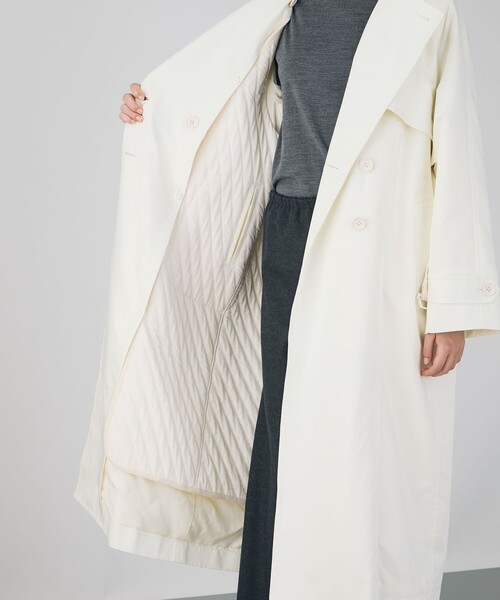haruka美品 DES PRES トレンチコート DES PRES（デプレ） トレンチコート コート ポリエステルスムース