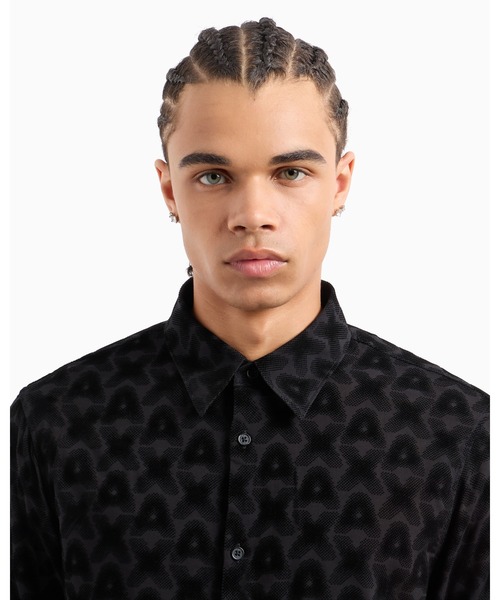 アルマーニエクスチェンジ ドット柄 トップス ARMANI EXCHANGE（アルマーニエクスチェンジ）の「【A|X