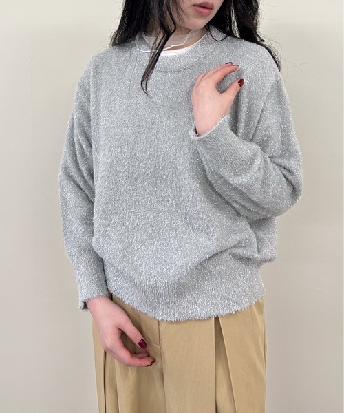 ニット セーター ラメニット レディース Virca ニット セーター ラメニット レディース : ZOZOTOWN Yahoo
