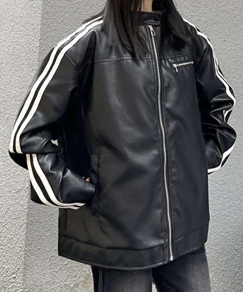レザージャケット　シングル　短丈　ライナー付き　キルティング 牛革　本革　黒 レザージャケット ライダース クロップドシングルライダースジャケット