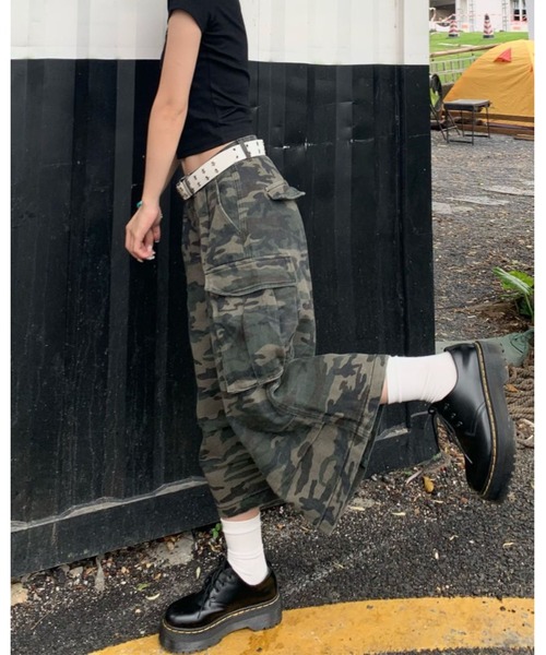 VALABASAS 迷彩柄 カーゴパンツ VALABASAS 