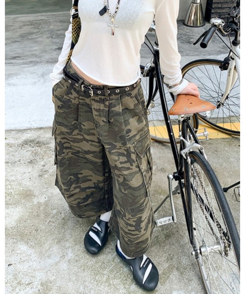 【YOLO】迷彩柄ルーズパンツ KM0006 Mサイズ 即納】迷彩柄ルーズパンツ KM0006 – YOLO（ヨロ）｜ファッション通販