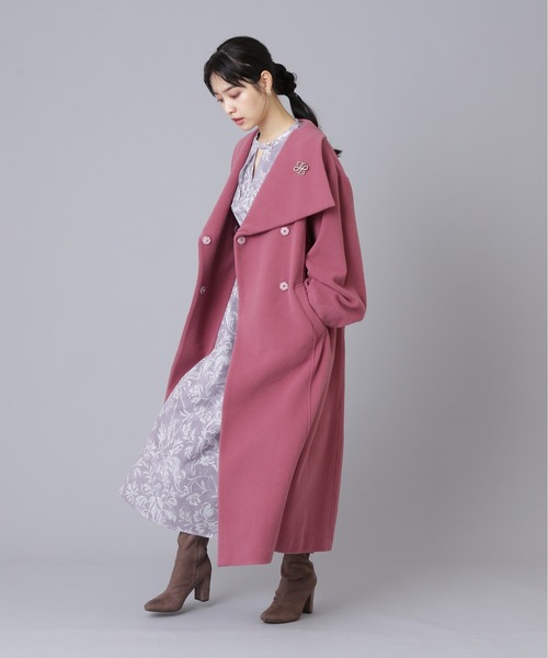 ジルスチュアートのコート JILL by JILL STUART｜シャギー・ツィード素材バリエーションミドル丈