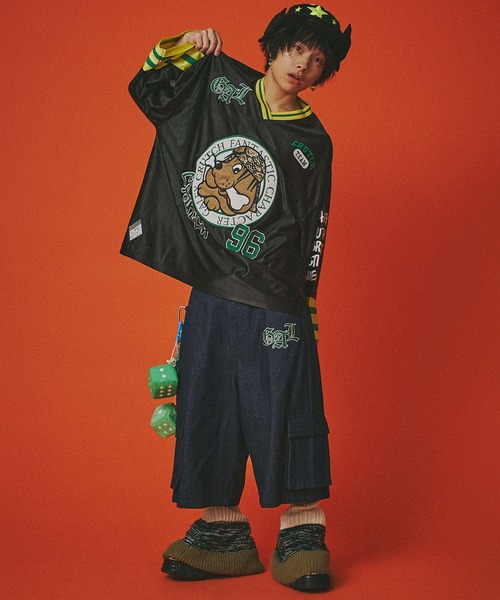 トップス GALFY GALFY tシャツ 「GALFY/ガルフィー」ウェッサイホッケーシャツ