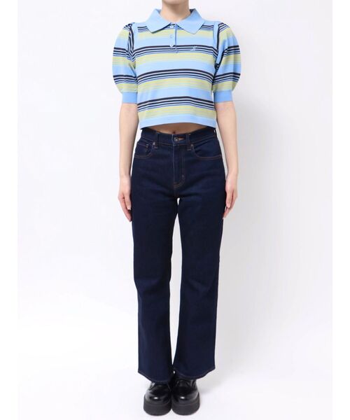 未使用級✨　Bibiy. 24SS ROSIE SHIRT KNIT ボーダー 未使用級✨ Bibiy. 24SS ROSIE SHIRT KNIT ボーダー