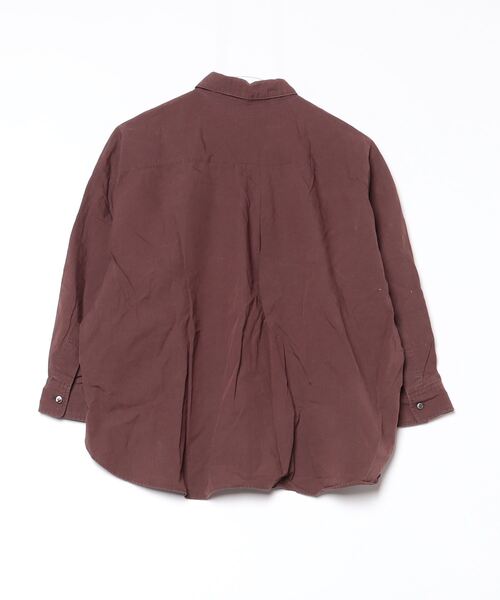 「Spick & Span」 7分袖シャツ FREE ブラウン レディース Spick＆Span 「Spick & Span」 7分袖シャツ FREE ブラウン