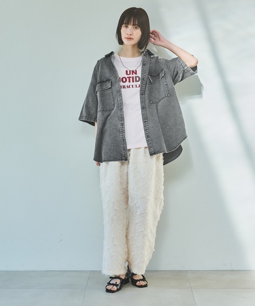 パンツ カットジャガードパンツ / 290719 レディース | LAKOLE | 07