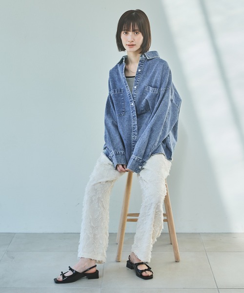 パンツ カットジャガードパンツ / 290719 レディース | LAKOLE | 04