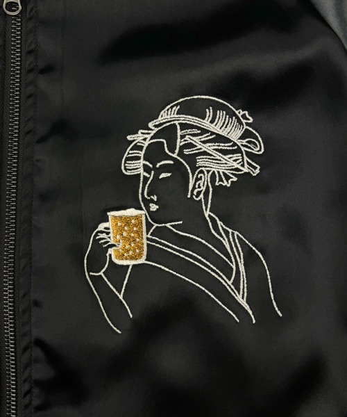 JACKROSE（ジャックローズ） スカジャン YOIDORE 忍者と刀 スカジャン