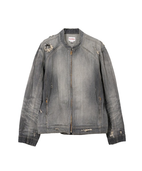 ジャケットジャケット KAMIYA ジャケット テーラードジャケット Denim Biker Jacket メンズ