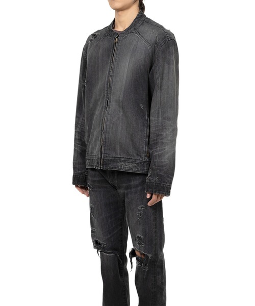 KAMIYA ジャケット テーラードジャケット Denim Biker Jacket メンズ