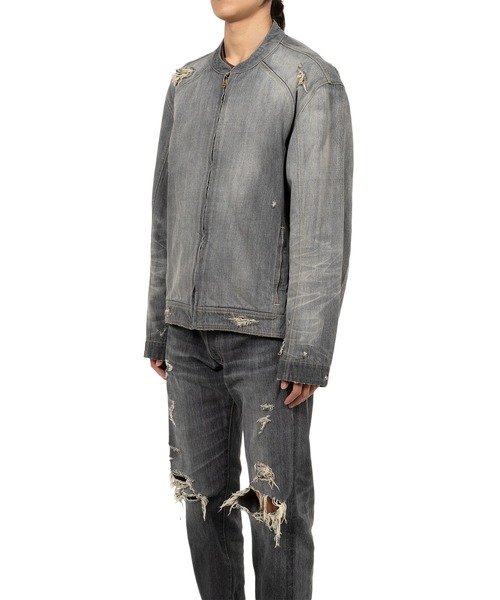 KAMIYA ジャケット テーラードジャケット Denim Biker Jacket メンズ