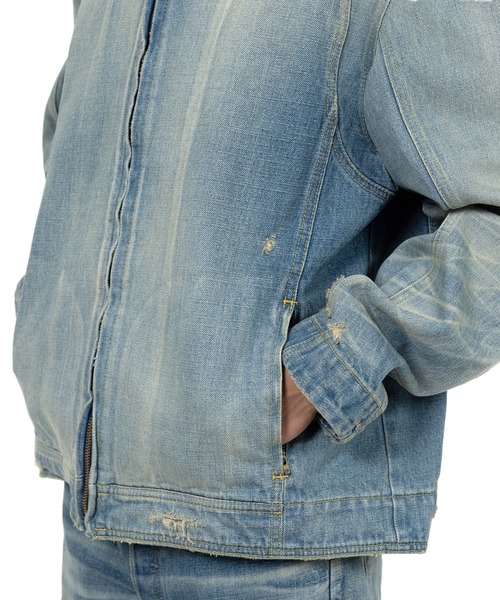 KAMIYA ジャケット テーラードジャケット Denim Biker Jacket メンズ