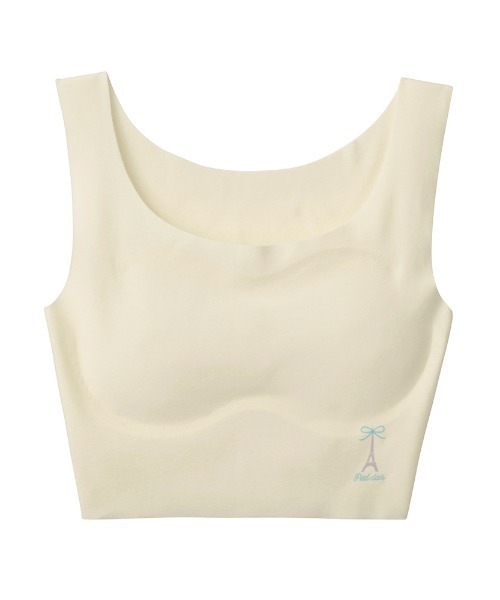 こどもグンゼ ジュニアブラ スポーツブラ 「こどもグンゼ」pied clair