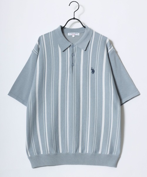 ❤️最終価格 新品未使用 U.S. POLO ASSN.ストライプ シャツ M U.S. POLO ASSN. ブラウス シャツ ASSN./ユーエス ポロ アッスン