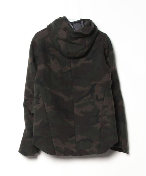 「CIVILIZED」 カモフラージュジップアップブルゾン 2 グリーン メンズ_画像2