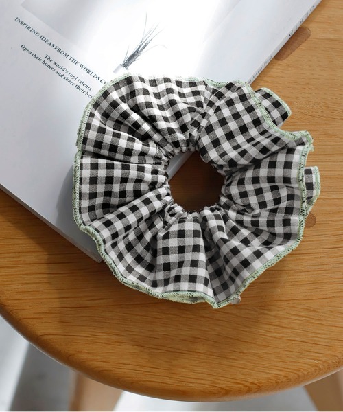 ANEMONE（アネモネ） シュシュ ギンガムチェックシュシュ : ZOZOTOWN