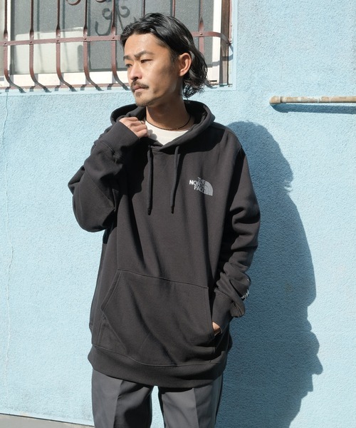 NORTH FACE プルオーバー　黒 THE NORTH FACE 「THE FACE」 プルオーバーパーカー LARGE