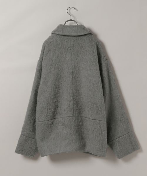 JEANASIS（ジーナシス） ステンカラーコート FREE グレー レディース