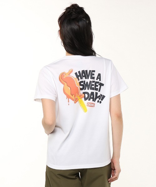 CHUMS tシャツ CHUMS/チャムス アイスグラフィックTシャツ/UV