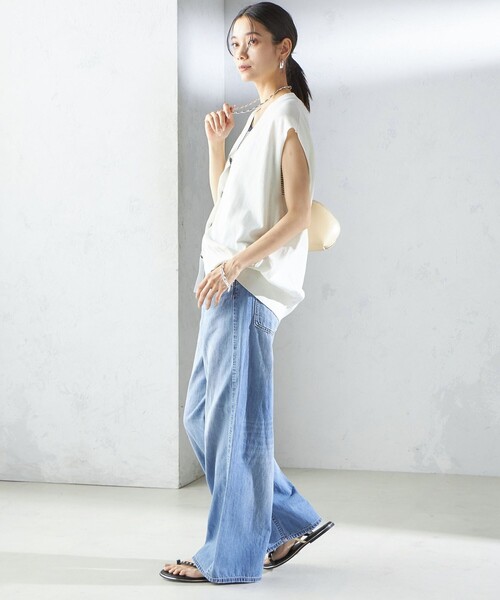 upperhights THE LAZY STRAIGHT 夏用　ライトデニム upper hights（アッパーハイツ）THE LAZY NICE ライト