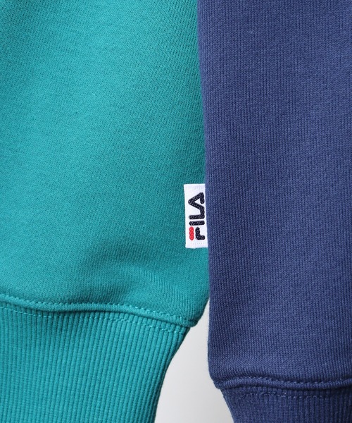 パーカー・フーディ FILA SS20 HOODIE (687708_A484) FILA パーカー 「FILA/フィラ」デカロゴプリント 裏起毛