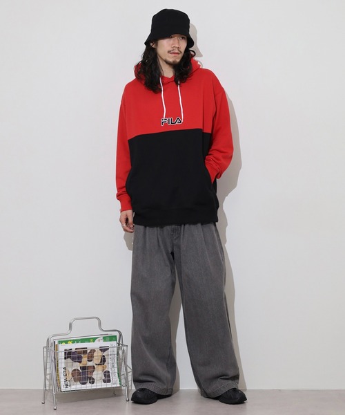 パーカー・フーディ FILA SS20 HOODIE (687708_A484) FILA SS20 HOODIE (687708_A484) (FILA/パーカー・フーディ