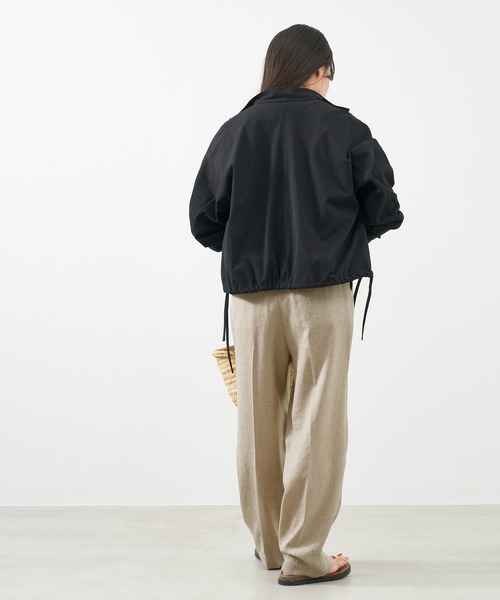 MICA&DEAL シアーブルゾン　ジャケット　ジャンパー MICA&DEAL ブルゾン アウター スタンドカラーシアーブルゾン