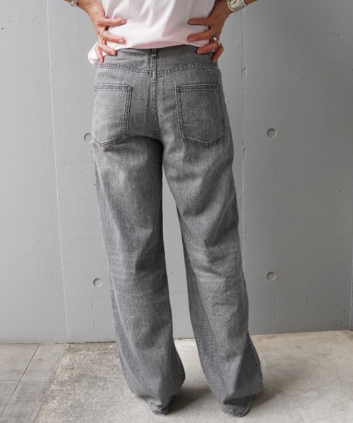パンツ upper hights THE LAZY STRAIGHT 24 BONE upper hights(アッパーハイツ)の【HPS別注】THE LAZY HIM ライト