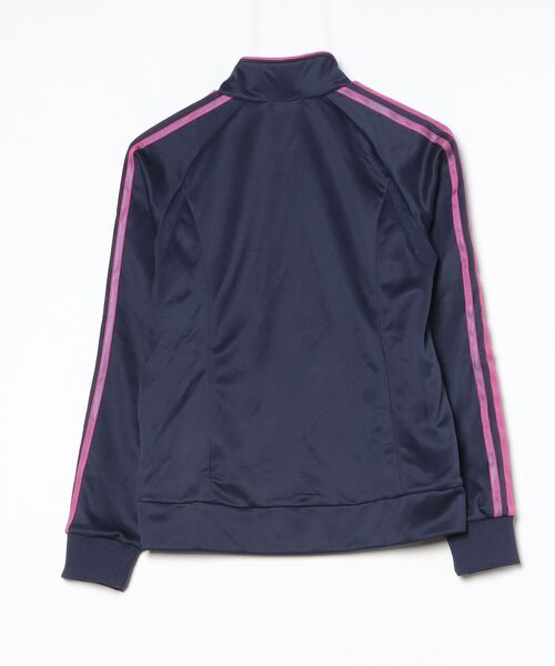 adidas（アディダス） 刺繍ジャージブルゾン S ネイビー レディース