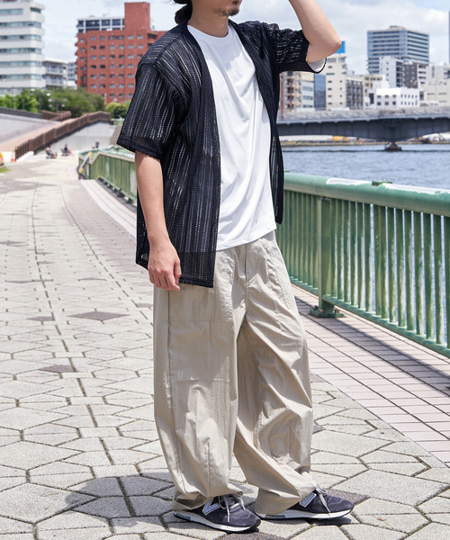 カーディガン 白・紺セット ikka カーディガン 「吸水速乾／2点セット」透かしカーデDRY