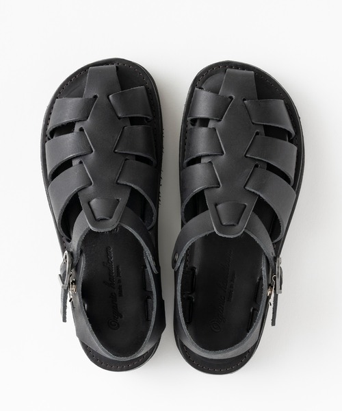 厚底 サンダル Organic handloom / “GURKHA PLATFORM” サンダル レディース