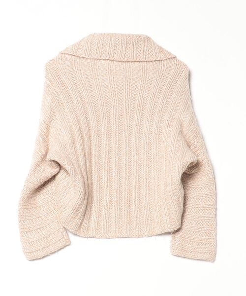 「GOUT COMMUN」 ニットボレロ 2 ベージュ レディース_画像2