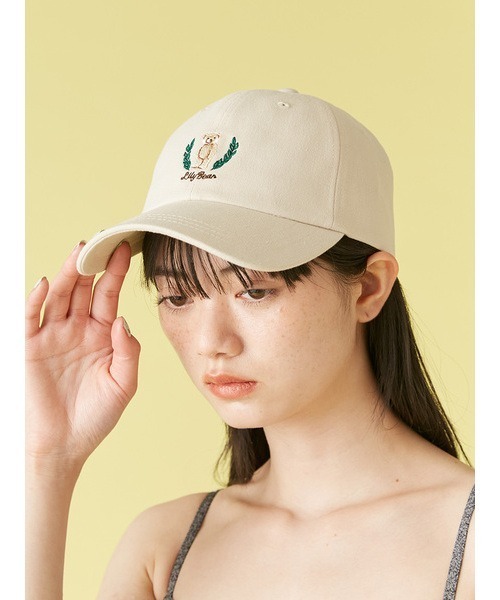 LILY BROWN 帽子 ハット 「WEB限定カラー」Lily Bearキャップ