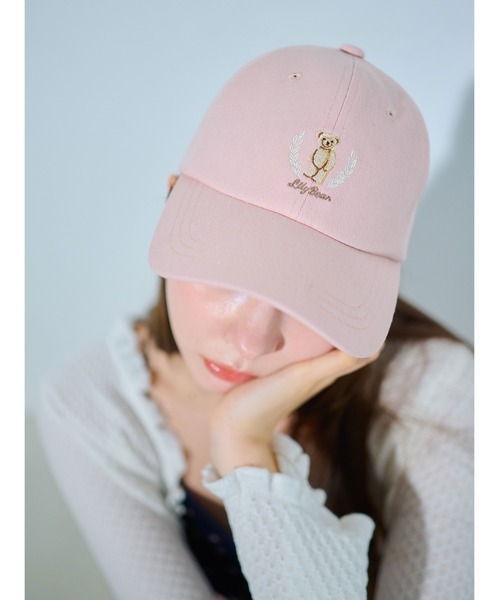 LILY BROWN 帽子 ハット 「WEB限定カラー」Lily Bearキャップ