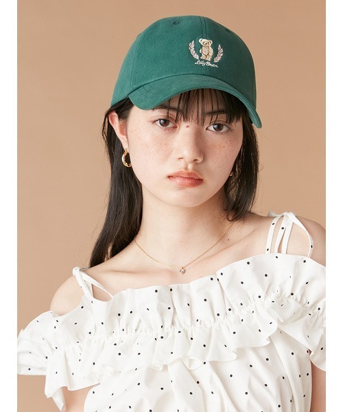 LILY BROWN 帽子 ハット 「WEB限定カラー」Lily Bearキャップ