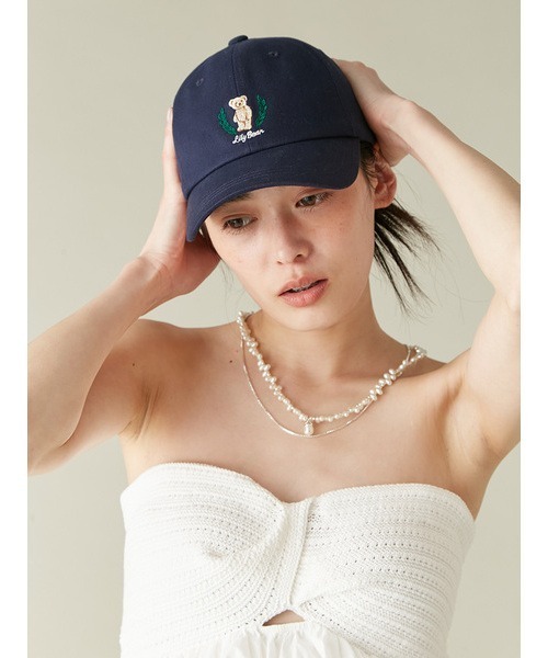 リリーブラウン　Lily Bearキャップ LILY BROWN 帽子 ハット 「WEB限定カラー」Lily Bearキャップ
