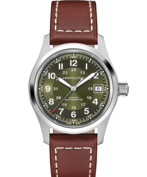 ハミルトン カーキフィールド オートクロノ ブラウン 38mm HAMILTON（ハミルトン） 腕時計 腕時計 Khaki Field （カーキ